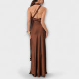 Azura – Elegáns maxi szaténruha