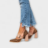 Avano – Leopardmintás Magassarkú Szandál