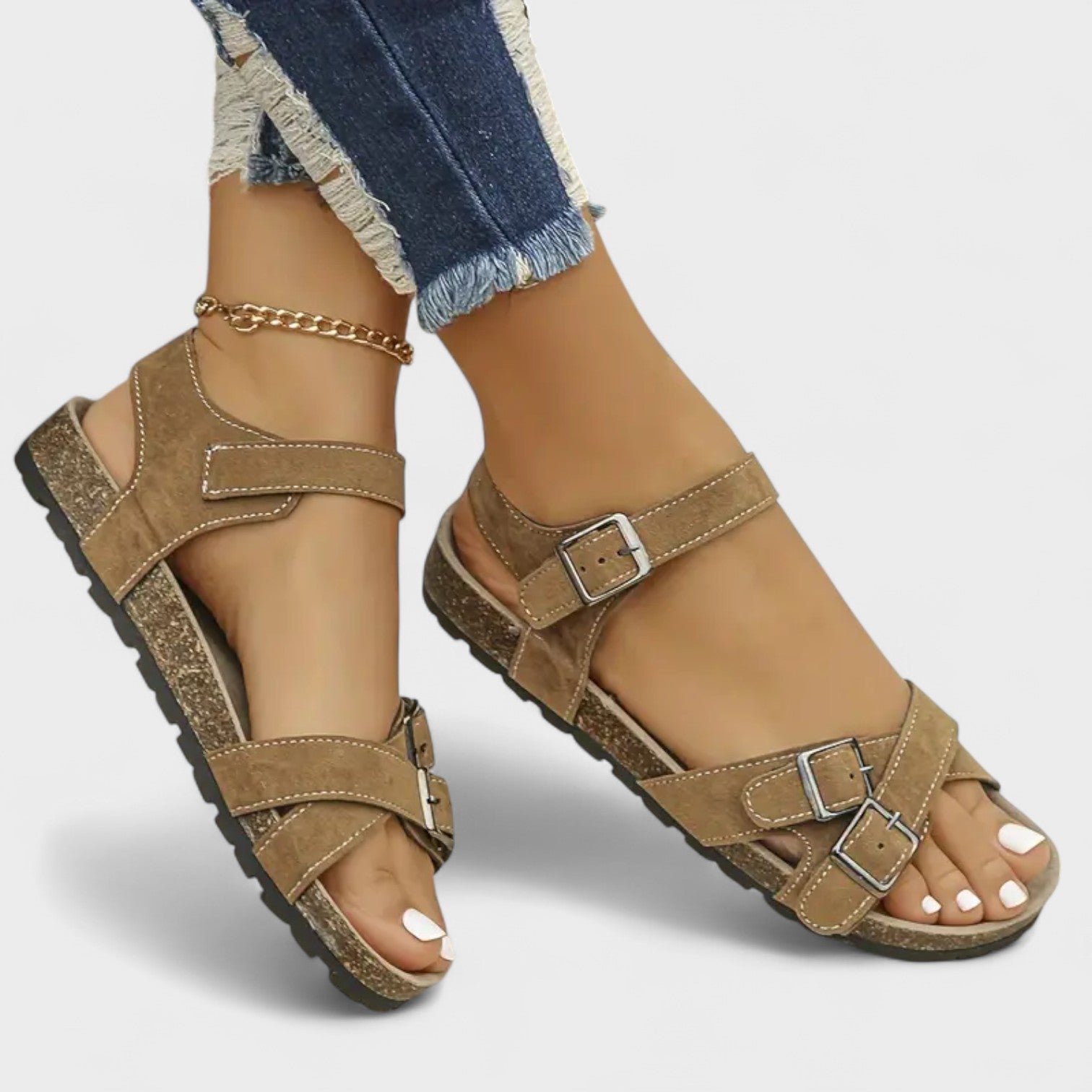 Radmila – Leren Sandalen