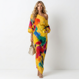 Doina - Artistic dress with one shoulder