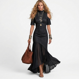 Sorina - Long denim dress