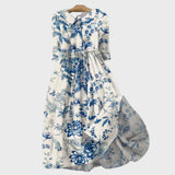 Blumenporzellan Kleid