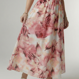 Sylin | Gathered Halter Midi Kleid