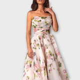 Elegáns sifon midiruha