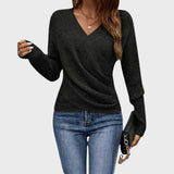 Sofie | Textured V-neck sweater