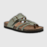 Jose | Geflochtene Korksandalen