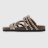 Jose | Geflochtene Korksandalen