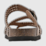 Jose | Geflochtene Korksandalen