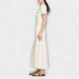 Alecia - Strukturierte Maxi-Kleid