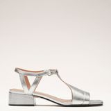 Serena | Silberne Sandalen Sommer