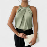 Skye - Elegáns blúz ejtett vállú szabással
