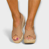 Elegáns espadrille szandálok