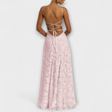 Emberly – Elegáns jacquard maxi ruha