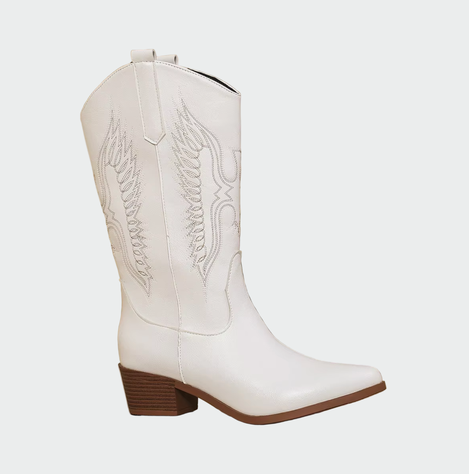 Cvita - Fekete bőr cowboycsizma