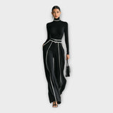 Elegáns, minimalista stílusú overál