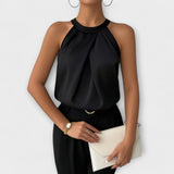 Skye - Elegáns blúz ejtett vállú szabással