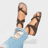 Radmila – Leren Sandalen