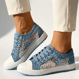 Marta – Floral Detail Sneakers