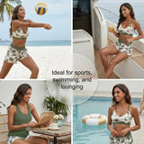 Maren | Drei-Teiliges Tankini-Bikini & Cover-Up Set