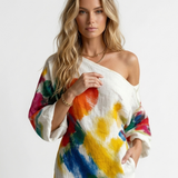 Doina - Artistic dress with one shoulder