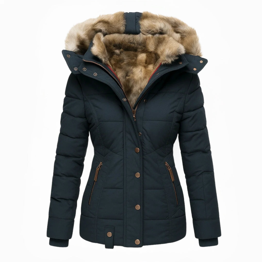 Andreea | Fluffy Lined Winter Coat