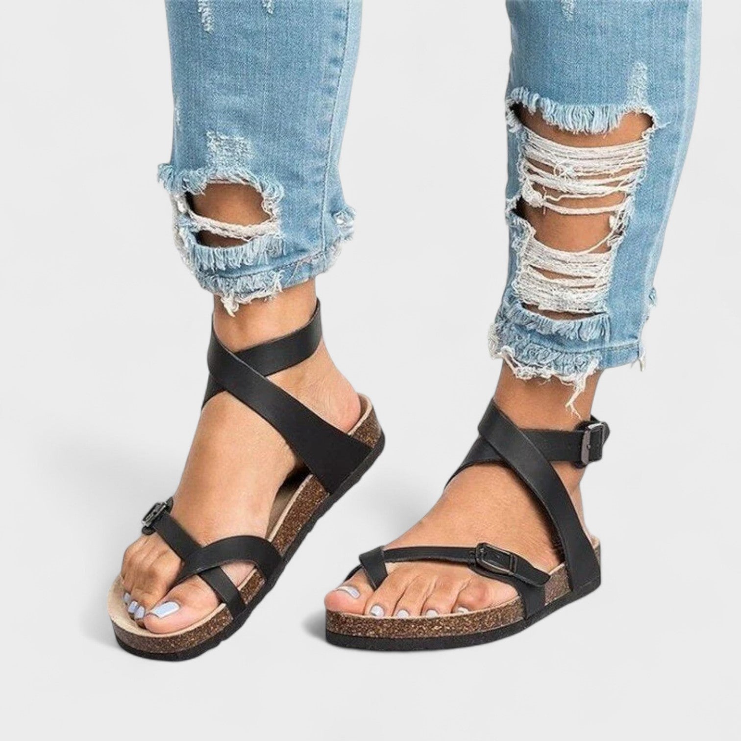 Radmila – Leren Sandalen