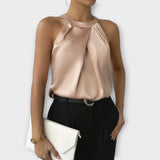 Skye - Elegáns blúz ejtett vállú szabással