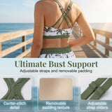 Maren | Drei-Teiliges Tankini-Bikini & Cover-Up Set