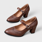 Brigitte | Mary Janes chunky sarokkal