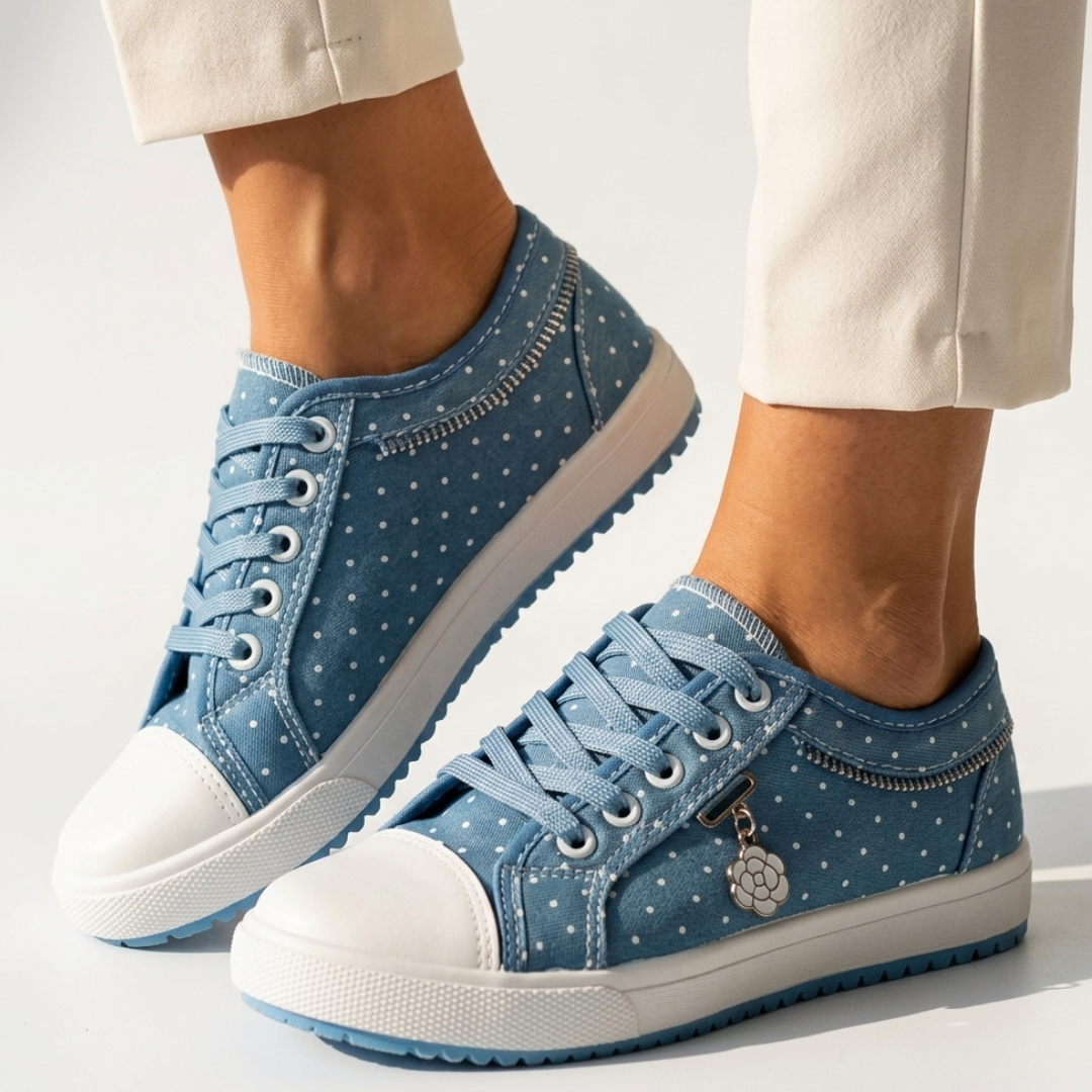 Marta – Floral Detail Sneakers
