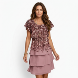 Gabriella - Striped Elegant Dress