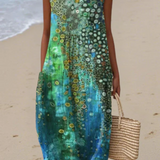 Zara Reef Midi ruha
