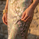 Alba - Midi copper dress