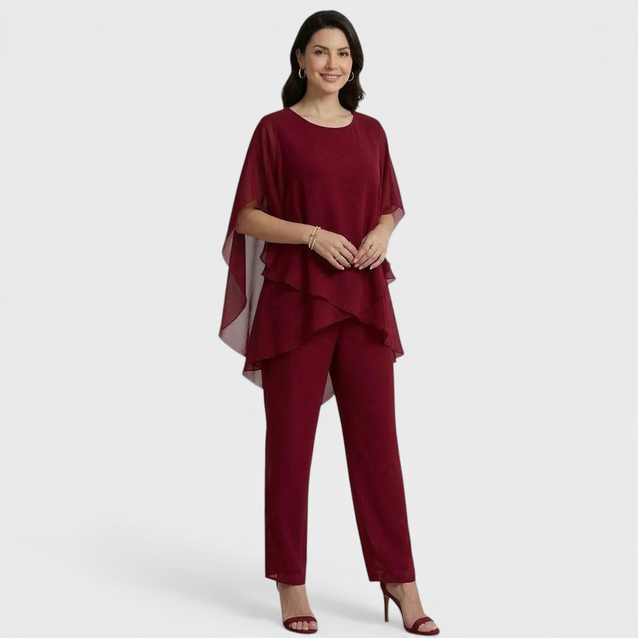 Mara – Elegáns sifon szett