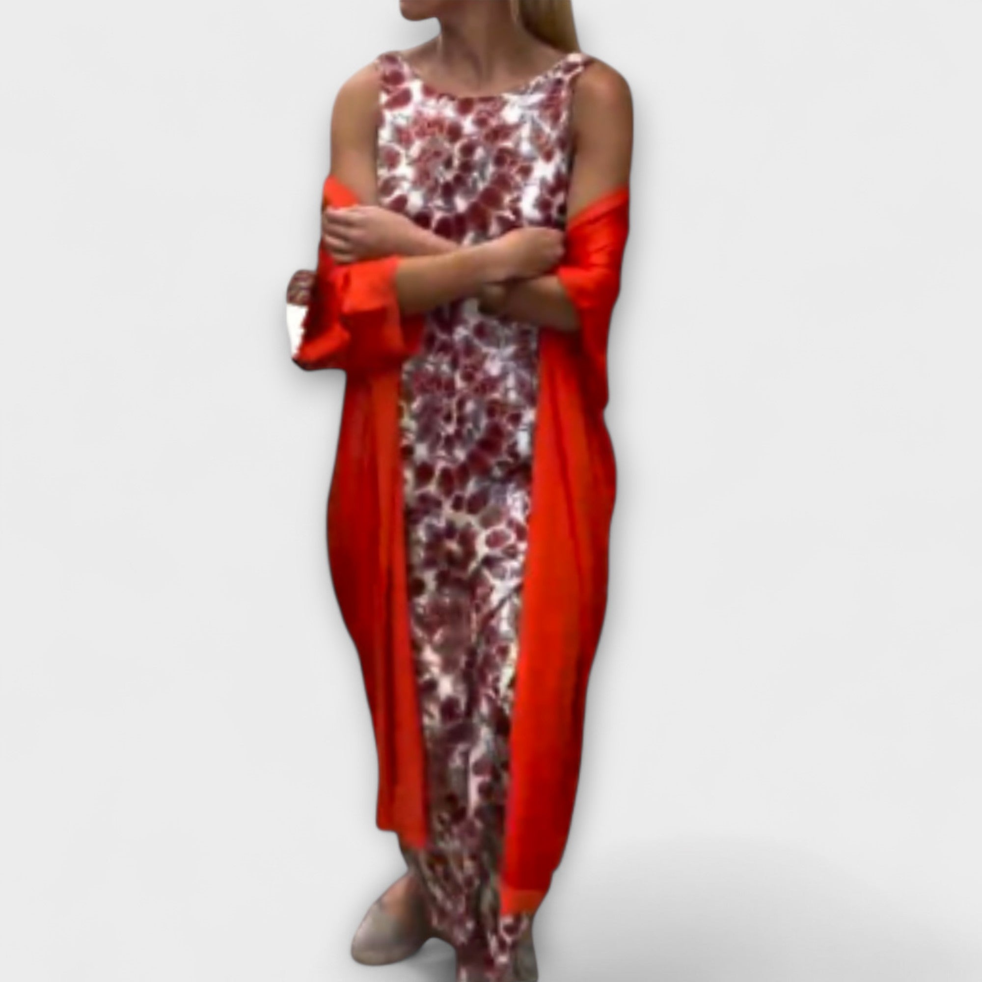Charlotte – Elegáns ruha hozzáillő kardigánnal