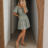 Mila – Off-the-shoulder ruha