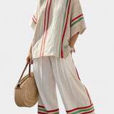 Beatriz - Mediterranes Streifen-Set