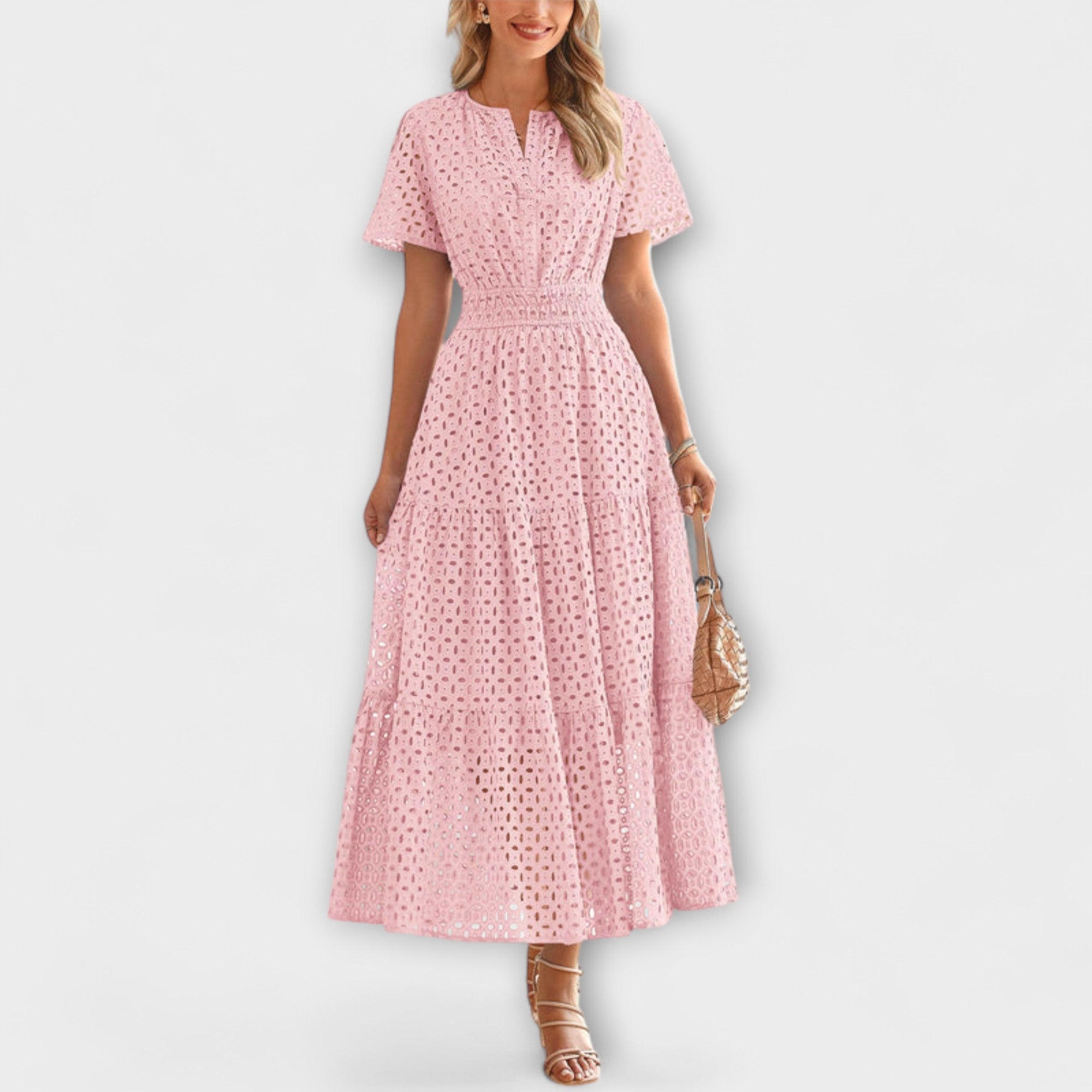 Linette - Elegáns csipkés nyári ruha