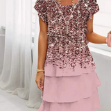 Gabriella - Striped Elegant Dress