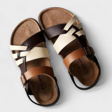 Martina - Luxuriöse Leder Sandalen