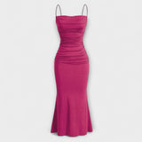 Mia Muse - Elegantes Maxi-Party-Kleid