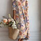 Walburga™ | Boho-Kleid mit Paisley-Muster