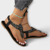 Kaelie – Orthopädische Sandalen mit Kristallen für himmlischen Komfort