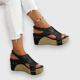 Mia | Vintage Plateau Szandál
