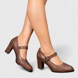Brigitte | Mary Janes chunky sarokkal