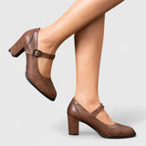 Brigitte | Mary Janes chunky sarokkal