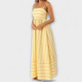 Svea - Maxi ruha Bare Bloom mintával