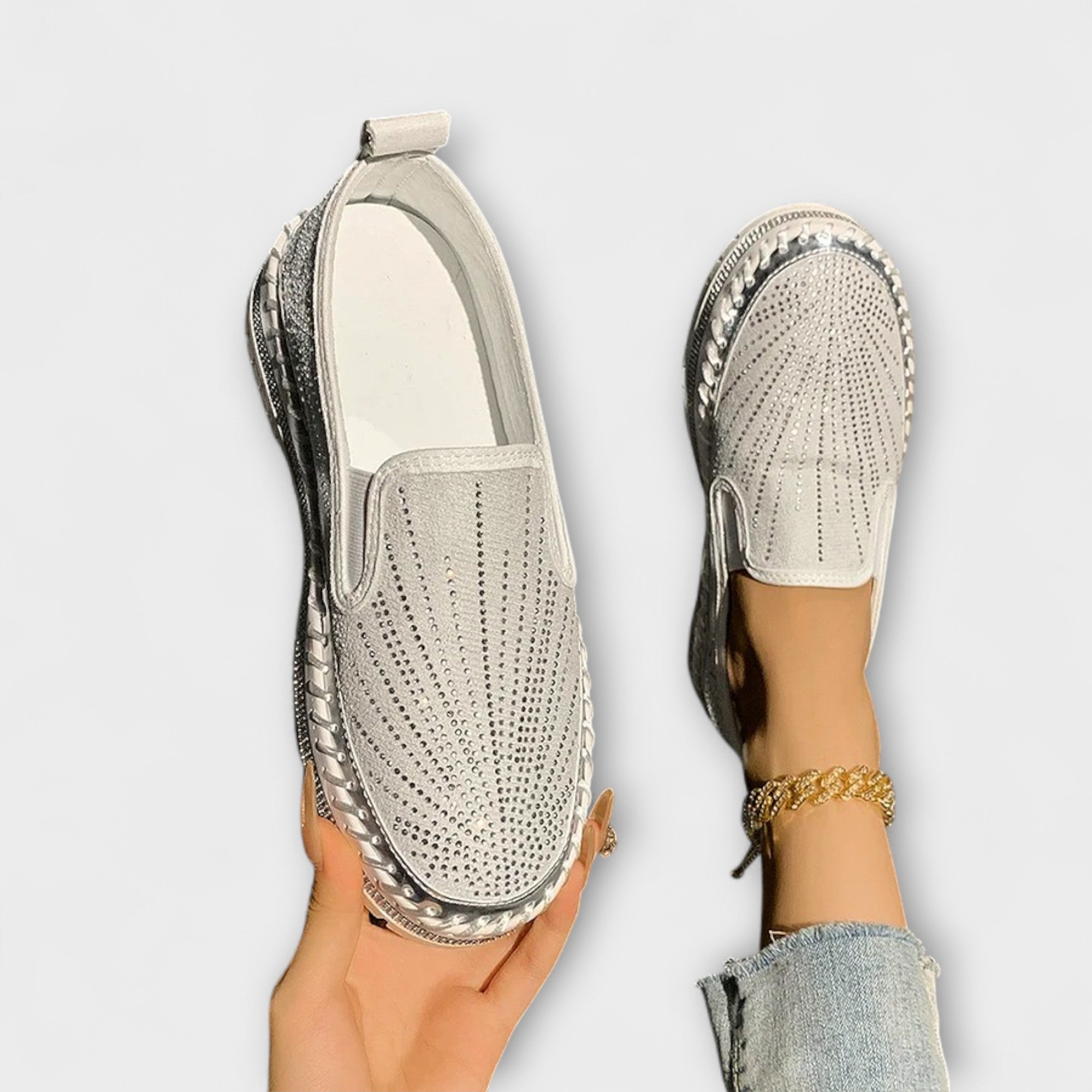 Sable – Rhinestone-Embellished Shoes