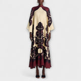 Lucy – Breathable Grenadilla Print Maxi Dress for Effortless Elegance