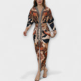 Cleo – brazil mintás dolman midiruha